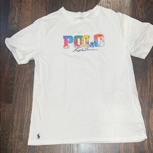 Polo by Ralph Lauren Multicolor Logo White Tee

LOT:1B